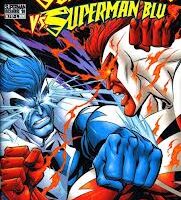 Superman rosso vs superman blu
